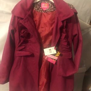 Girls wool coat size 10/12